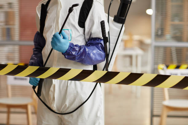 Professional Unattended Death Cleanup technician working in Salem, IN